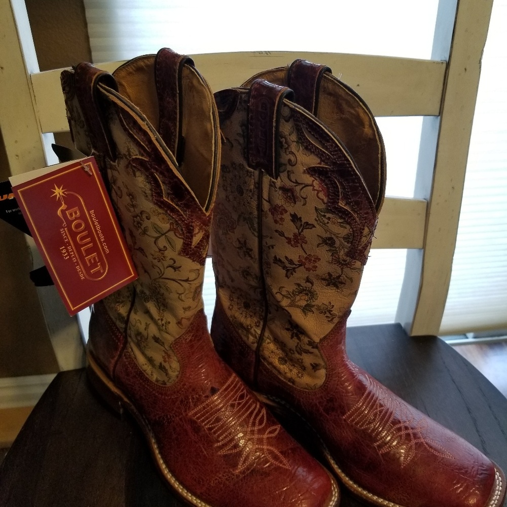 Boulet Boots womens size 8 - Picture 1 of 4